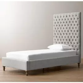 Кровать Taryn кремового цвета 160×200