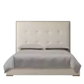Кровать Tompkins Panel бежевого цвета 140x200