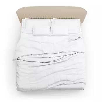 Кровать венди бежевого цвета 160х200