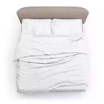 Кровать венди коричневого цвета 140х200