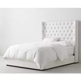 Кровать Zadie Tufted темно-синего цвета 180х200