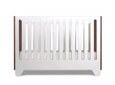 Кроватка Hiya орех Spot on Square