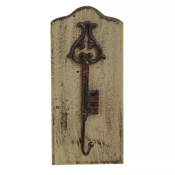 Крючок из дерева и металла