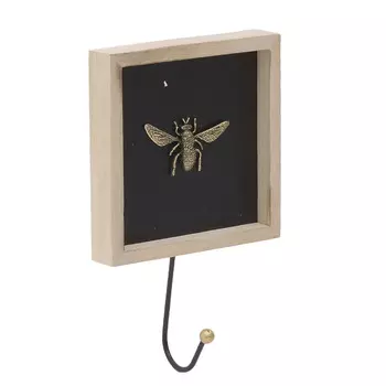 Крючок одинарный черного цвета