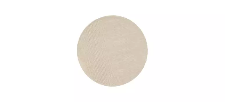 Круглый ковер Ona зеленого цвета 200 см