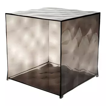 Куб Optic глянцево-дымчатого цвета