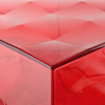 Куб Optic глянцево-красного цвета