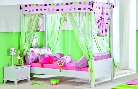 Кушетка Paidi "Sophia" c балдахином 90х200 см