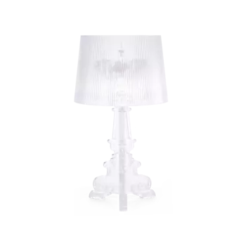 Лампа настольная Bourgie белого цвета