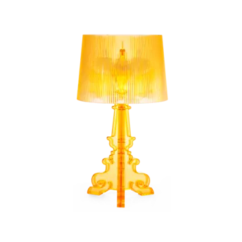 Лампа настольная Bourgie желтого цвета