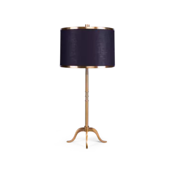 Лампа настольная Chalone с черным абажуром