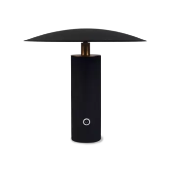 Лампа настольная Halogeeni черного цвета