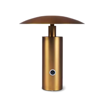 Лампа настольная Halogeeni золотого цвета