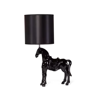 Лампа настольная Horsen черного цвета