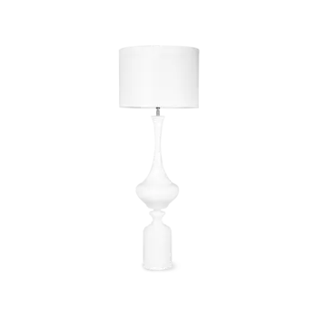 Лампа настольная Kumartua белого цвета