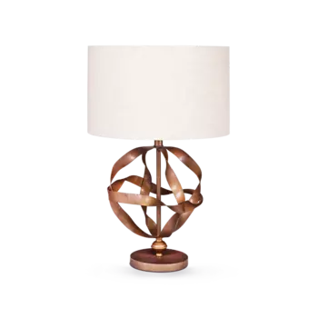 Лампа настольная Lovverk с белым абажуром