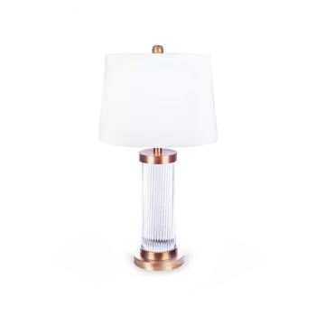 Лампа настольная Ouverture с белым абажуром