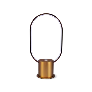 Лампа настольная Portit золотого цвета