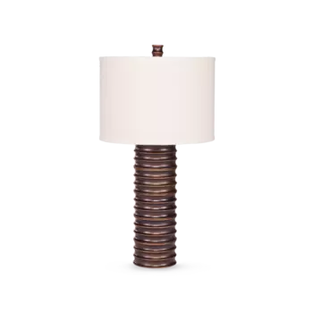 Лампа настольная Ronde с белым абажуром