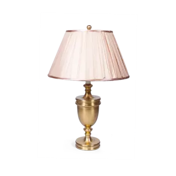 Лампа настольная Umbria с белым абажуром