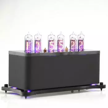 Ламповые часы Vacuumglow Levitation Deep Black