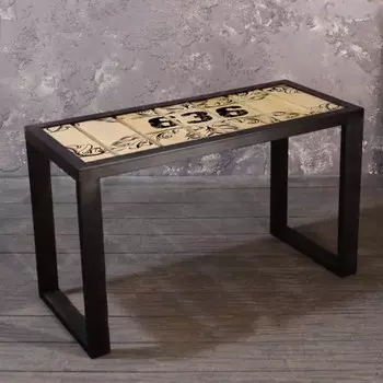 Лавка Airoak со стальным каркасом