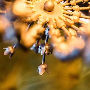 Люстра адела из металла