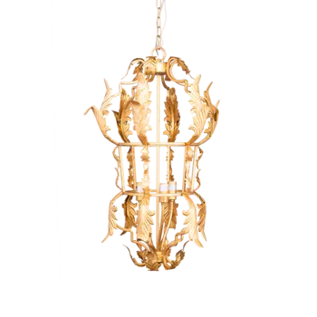 Люстра Areole Torso золотого цвета