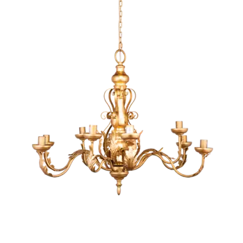 Люстра Areole золотого цвета