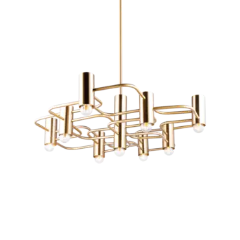 Люстра Avalot золотого цвета