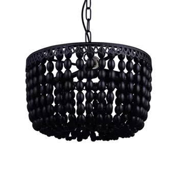 Люстра Blerdete черного цвета