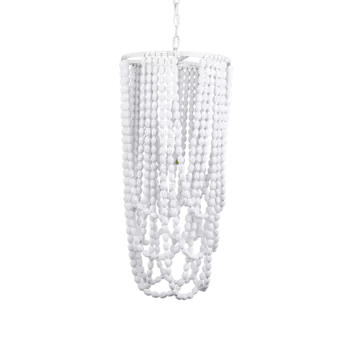 Люстра Blerdete l белого цвета