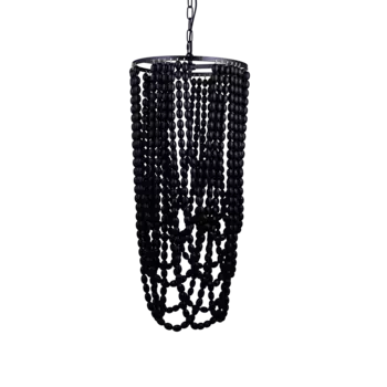 Люстра Blerdete l черного цвета