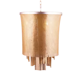 Люстра Cascade золотого цвета