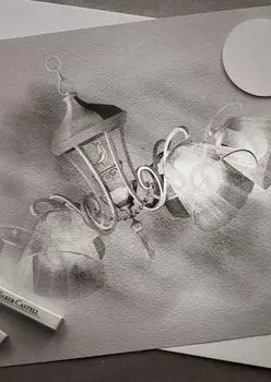 Люстра Cella белого цвета