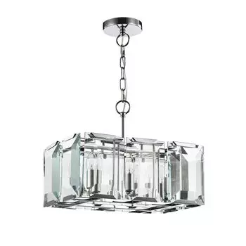 Люстра Cerezo из стеклянных пластин