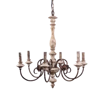 Люстра Chique Alke из массива дерева