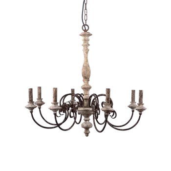 Люстра Chique Alke из массива дерева