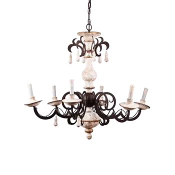 Люстра Chique Nyx из массива дерева