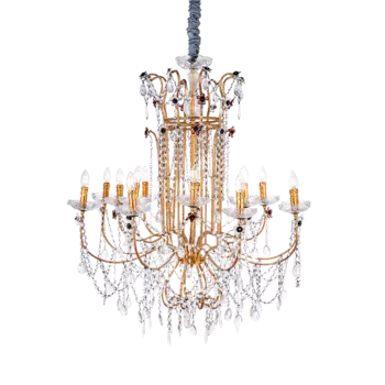 Люстра Clouet Magna с хрустальными подвесками