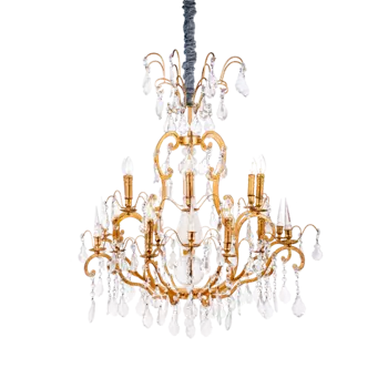 Люстра Clouet Nixer с хрустальными подвесками