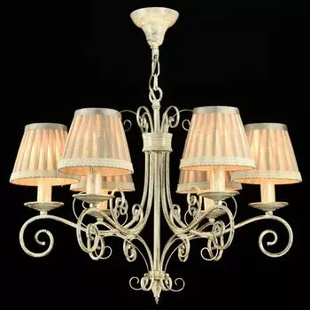 Люстра Felicita с абажурами из льна