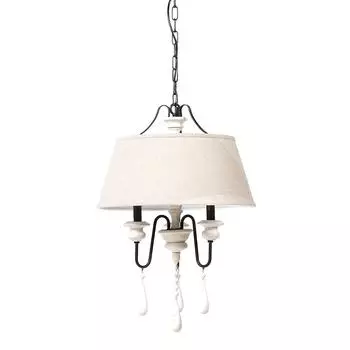 Люстра Graffit с белым абажуром