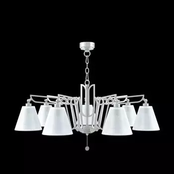 Люстра Hightech с белыми плафонами