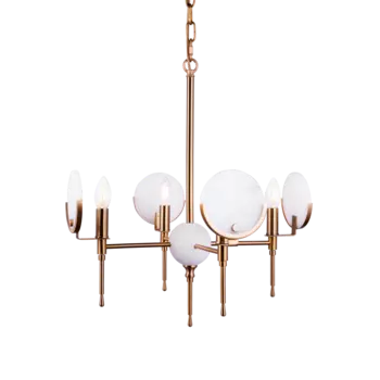 Люстра Irving с золотым основанием