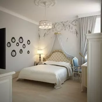 Люстра Lea белого цвета