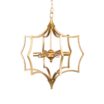 Люстра Limnoria золотого цвета