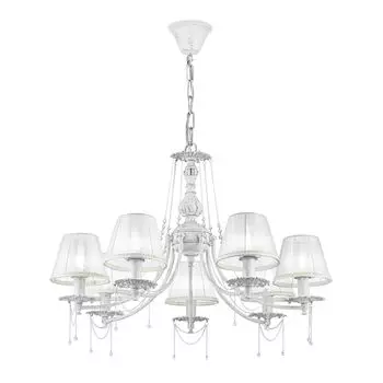 Люстра Lolita с плафонами из органзы