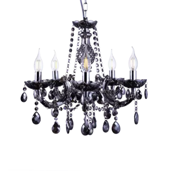 Люстра Lunetta Muse черного цвета