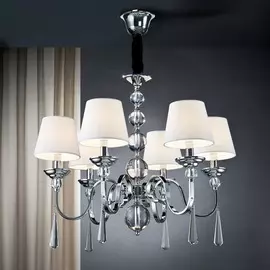 Люстра Mercury ii с белыми плафонами